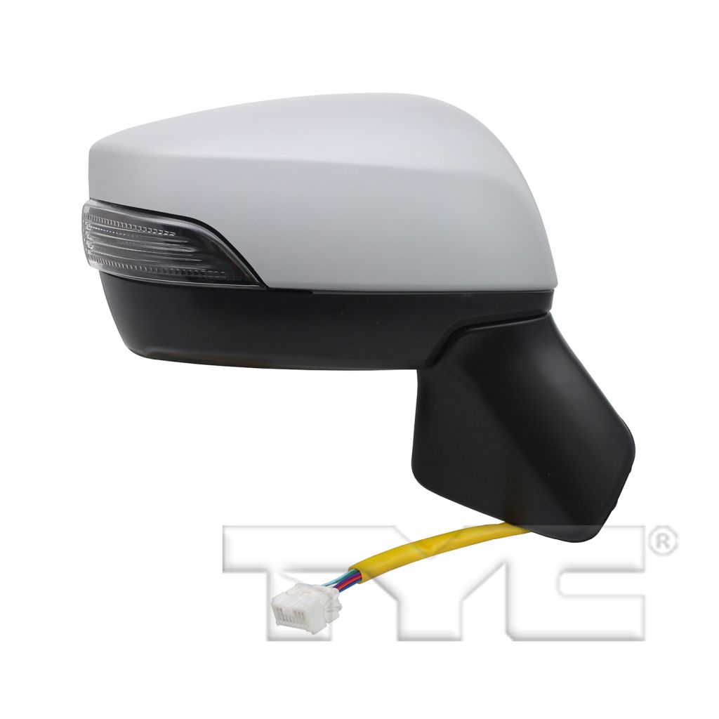 SUBARU LEGACY DOOR MIRROR RIGHT (Passenger Side) PWR/HTD/SIGNAL (NO BLIND DETECT LAMP) (PTM CVR) OEM#91036AL21A-PFM 2015-2017 PL#SU1321142