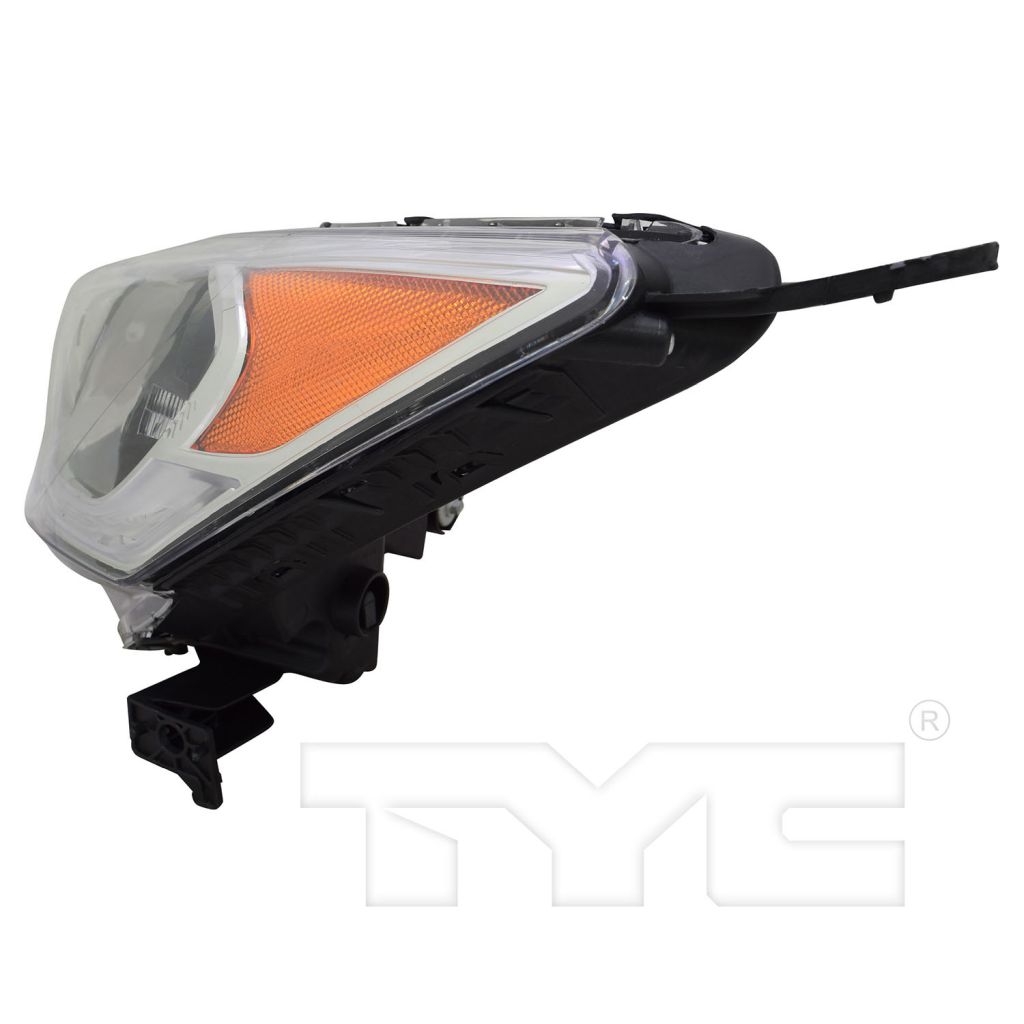 HONDA ACCORD SEDAN HEAD LAMP ASSEMBLY LEFT (Driver Side) (HALOGEN) W/LED DRL**CAPA** OEM#33150T2AA81 2016-2017 PL#HO2502169C
