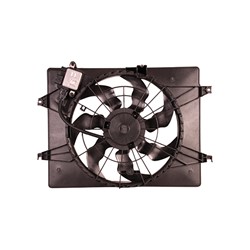 KIA OPTIMA HYBRID RADIATOR & A/C FAN ASSEMBLY (SINGLE FAN) OEM#253804R500 2014-2016 PL#HY3115149