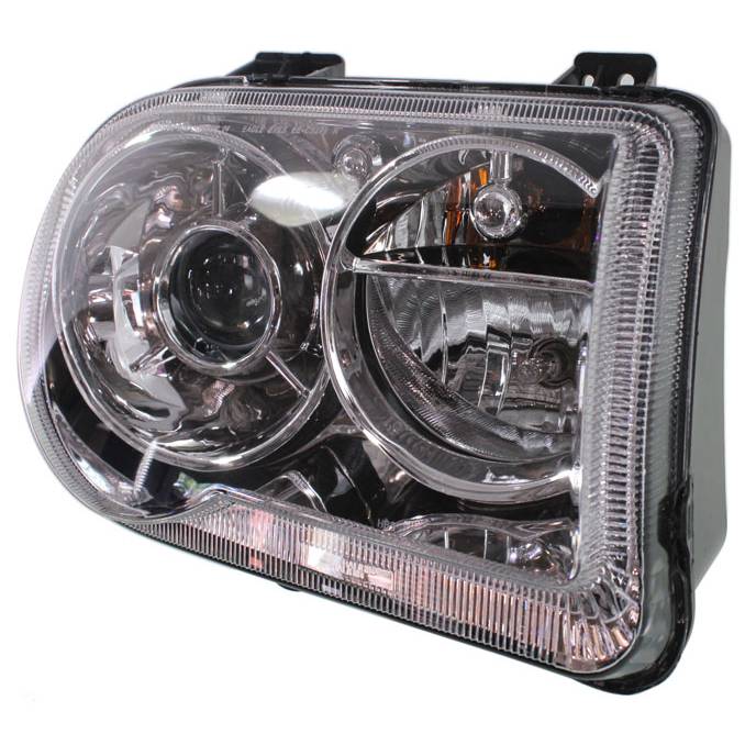 CHRYSLER 300 HEAD LAMP RIGHT (Passenger Side) (XENON)(W/O HEAD LAMPAMP LEVELING)(W/O HID/BALLAST/WIRE) OEM#57010758AA 2005-2010 PL#CH2503171