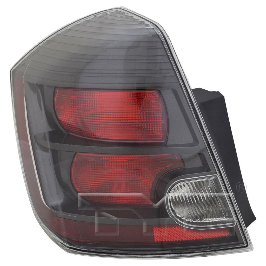 NISSAN(DATSUN) SENTRA TAIL LAMP ASSEMBLY LEFT (Driver Side) (GRAY BEZEL)(2.0L SR/Special Edition)(2.5L) OEM#26555ZT50B 2010-2012 PL#NI2800188
