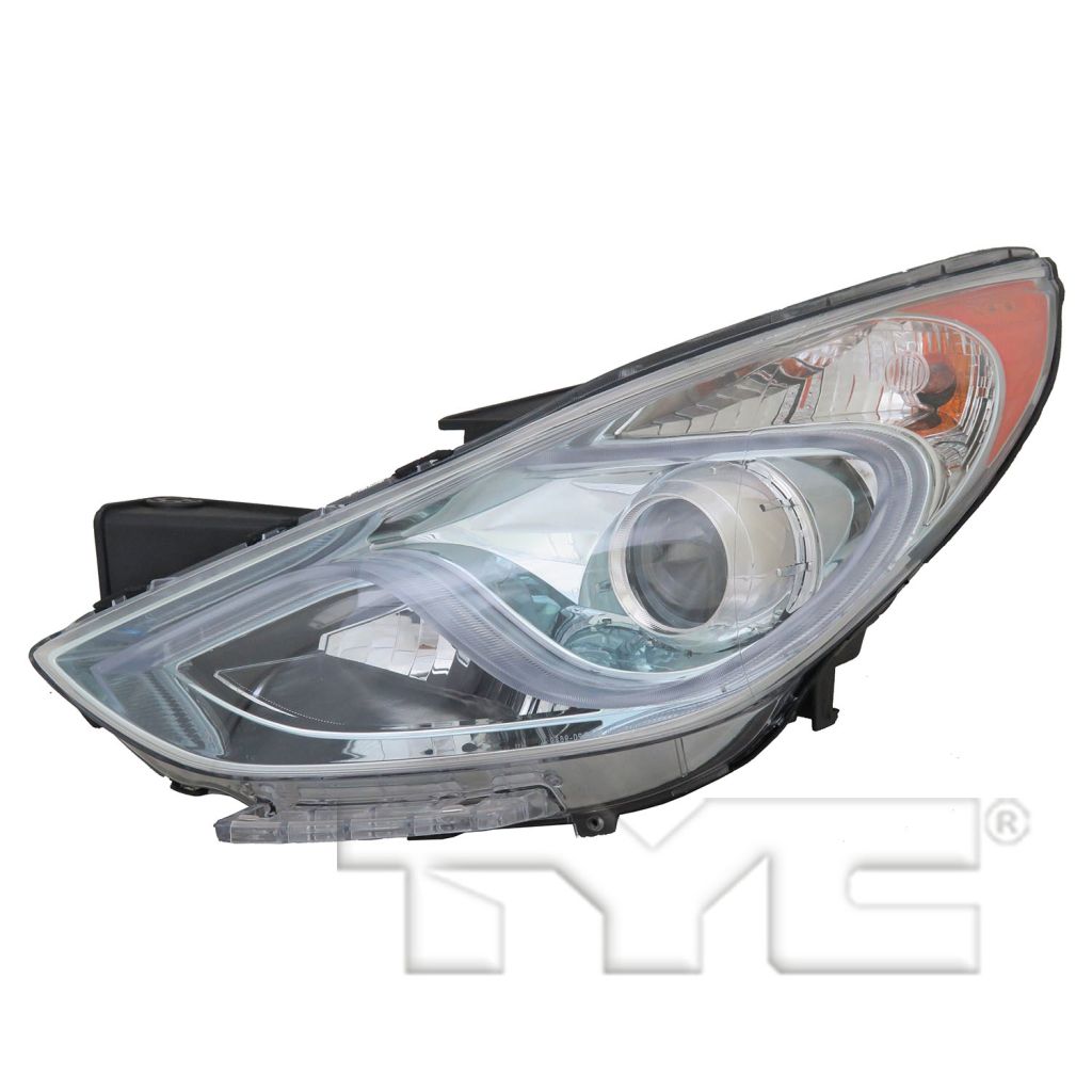 HYUNDAI SONATA HYBRID HEAD LAMP ASSEMBLY LEFT (Driver Side) **CAPA** OEM#921014R050 2011-2015 PL#HY2502177C