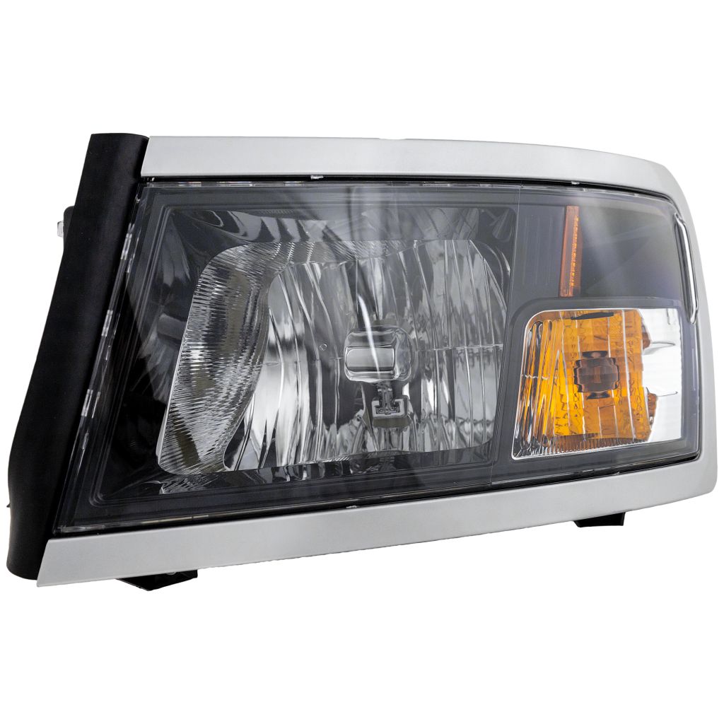 DODGE TRUCKS & VANS DAKOTA/PU HEAD LAMP LEFT (Driver Side) (W/BLK BEZEL) OEM#1EK59WS2AE (P) 2008-2011 PL#CH2518127