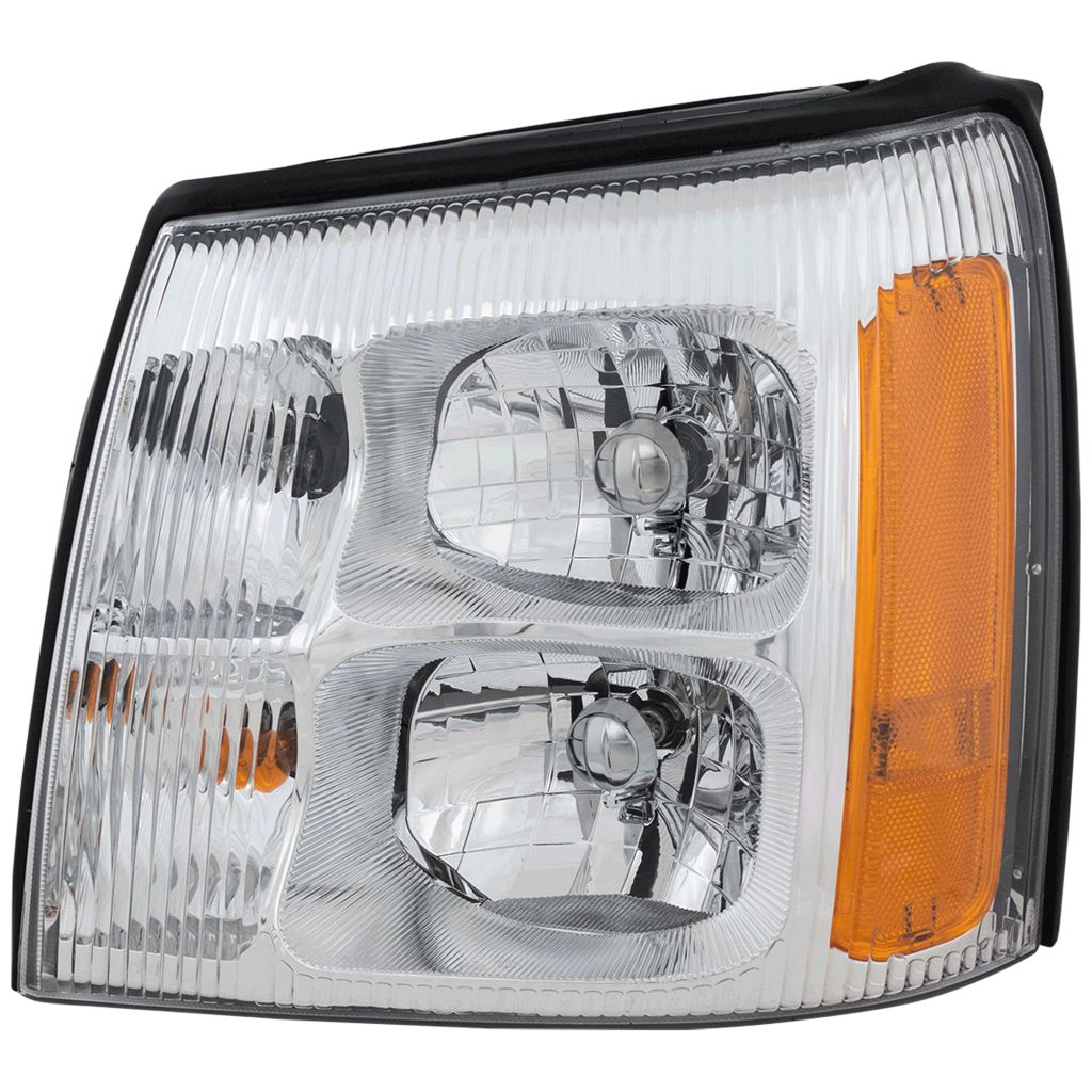 CADILLAC ESCALADE/ESCALADE ESV HEAD LAMP ASSY LEFT (Driver Side) (W/O HID) OEM#15181851 2002 PL#GM2502232
