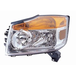 NISSAN ARMADA HEAD LAMP ASSY LEFT (Driver Side)**CAPA** OEM#260609GA0B 2008-2015 PL#NI2502175C