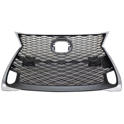 LEXUS GS 300/350/200t GRILLE ASSY BLACK W/CHROME MLDG (WO/SENSOR)(W/F SPORT)W/LOWER GRILLE OEM#5310130880 2016-2020 PL#LX1200191