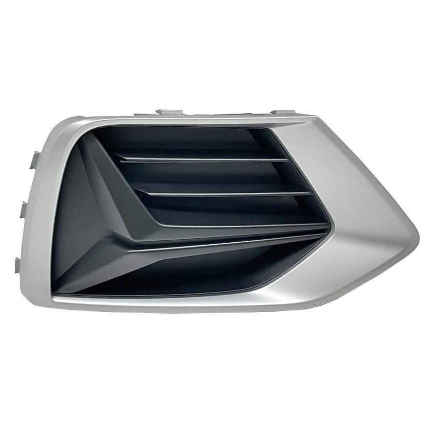AUDI Q3 FOG LAMP COVER RIGHT (Passenger Side) BLACK W/SILVER FRAME (WO/FOG)(WO/S-LINE) OEM#83A807672TB2 2019-2023 PL#AU1039156