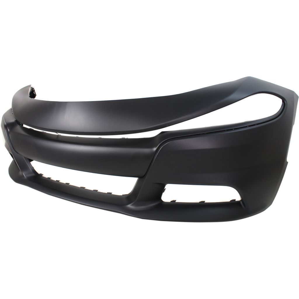 DODGE CHARGER FRONT BUMPER COVER PRIMED (SE/SXT/ R/T / R/T Road&Track/POLICE) **CAPA** OEM#68267765AC 2015-2023 PL#CH1000A24C