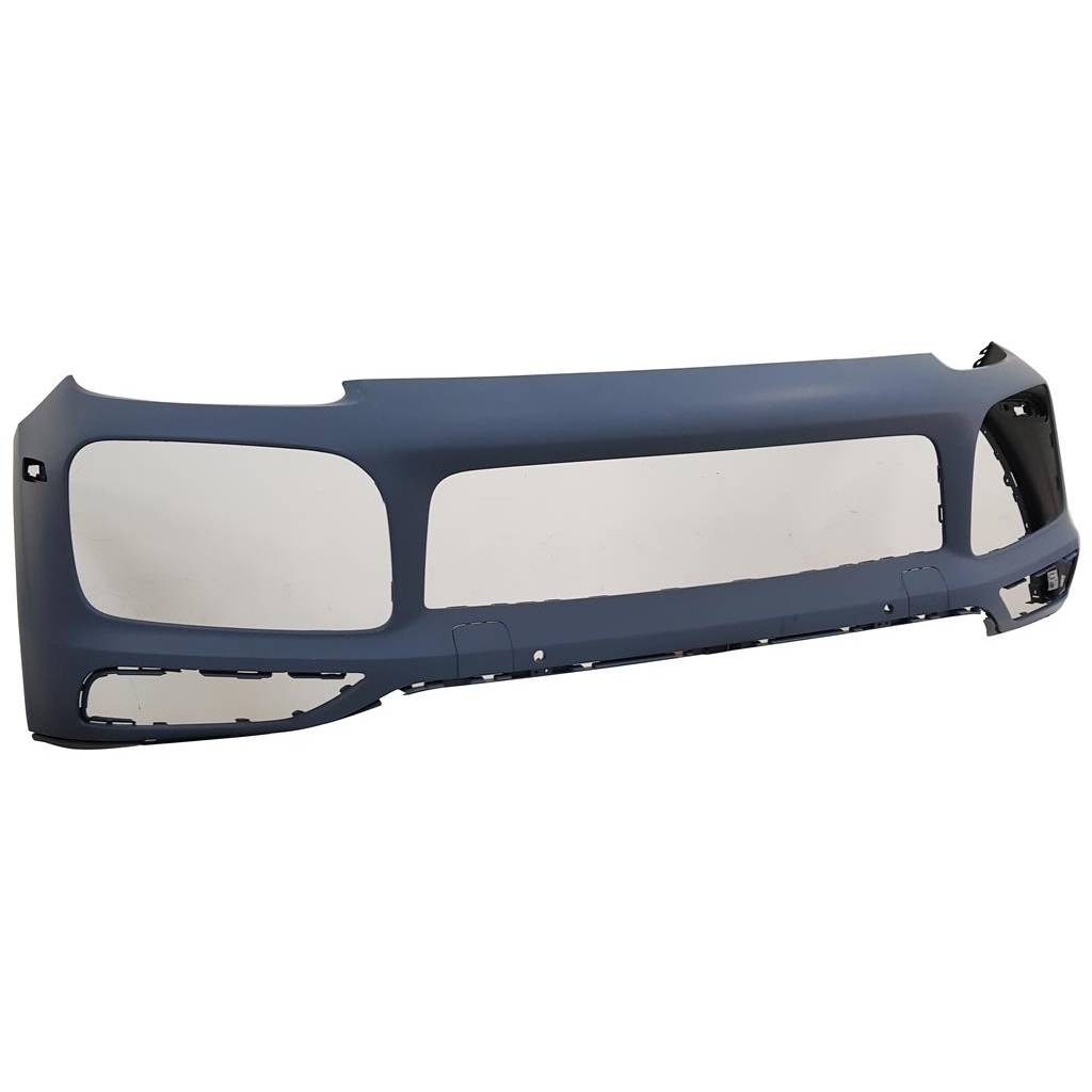 PORSCHE CAYENNE FRONT BUMPER COVER PRIMED (WO/PARALLEL PK ASSIST)(BASE/S W/SPORT DESIGN)(GTS) OEM#9Y0807217PG2X 2019-2023 PL#PO1000232