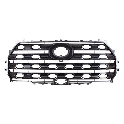TOYOTA TUNDRA GRILLE PTD-GRAY W/DARK-CHROME MLDG (PLATINUM) OEM#531010C160 2022-2025 PL#TO1200493