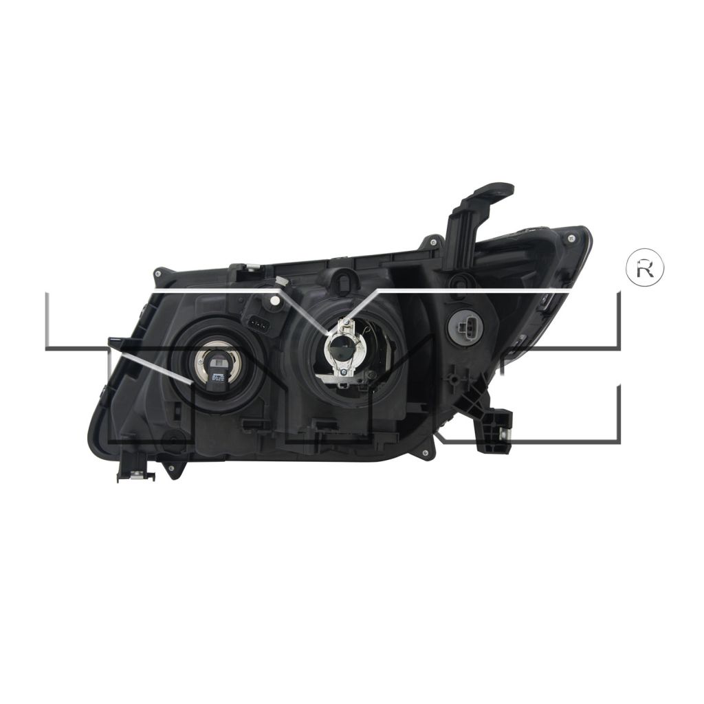 HONDA ODYSSEY HEAD LAMP UNIT RIGHT (Passenger Side) ( HID ) WO/HID BULB/IGNITOR/CONTROLLER OEM#33101TK8A11 2011-2013 PL#HO2503143