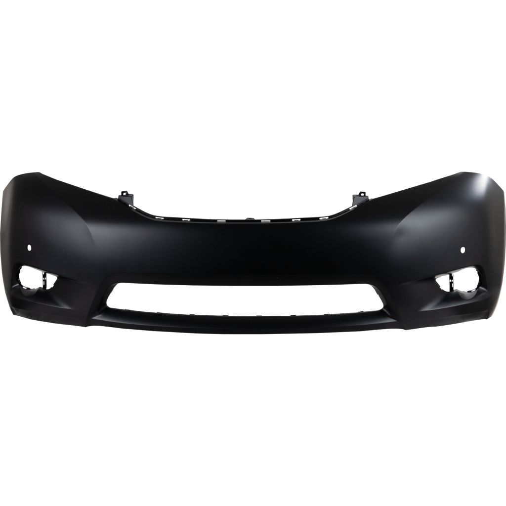 TOYOTA SIENNA FRONT BUMPER COVER PRIMED (W/SENSOR)(LTDXLE W/LIMITED PACKAGE) OEM#5211908902 2011-2017 PL#TO1000368