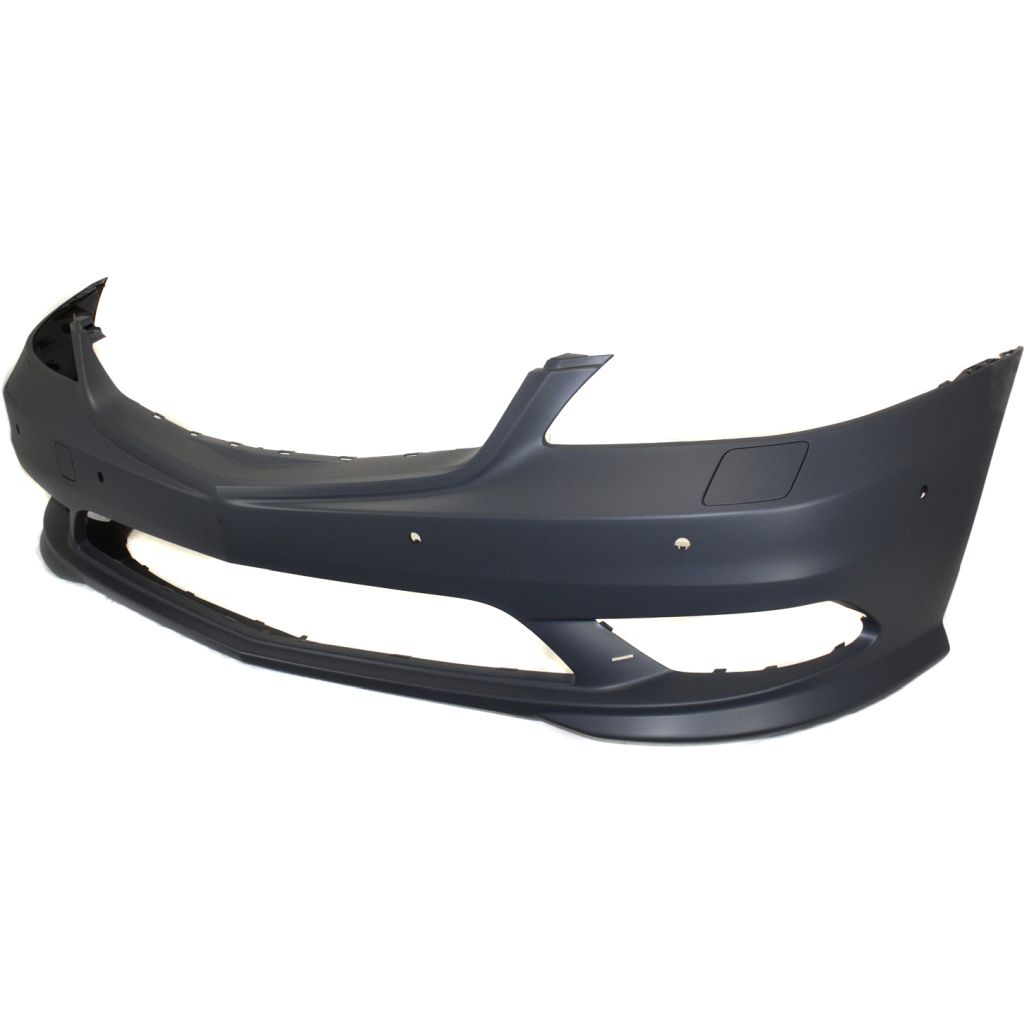 MERCEDES-BENZ S-CLASS SEDAN (221) (EXC S400 HYBRID) FRONT BUMPER COVER PRIMED (S350/S550)((W/ SPORT)(W/WASHER)(W/PK SENSOR)(no side marker ho OEM#22188043409999 2012-2013 PL#MB1000336