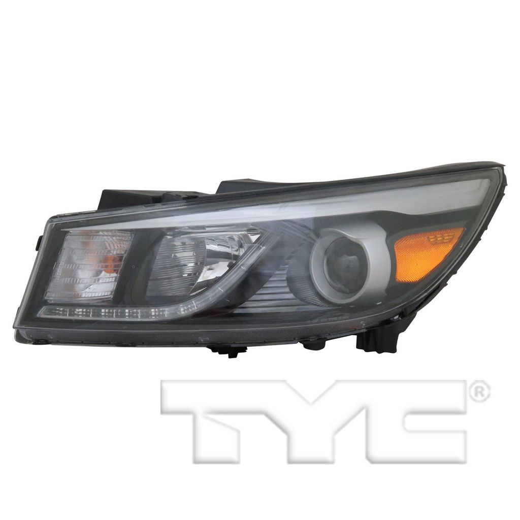 KIA SEDONA MINIVAN HEAD LAMP ASSY LEFT (Driver Side) (HALOGEN)(W/JEWEL LED) SX/SXL/LTD **CAPA** OEM#92101A9130 2015-2018 PL#KI2502182C