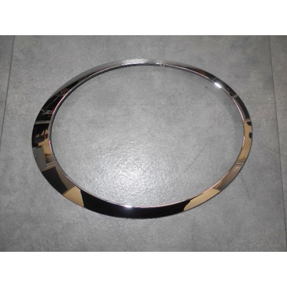 MINI COOPER COUPE HEAD LAMP BEZEL RING RIGHT (Passenger Side) CHROME OEM#51137149906 2012-2015 PL#MC2507101