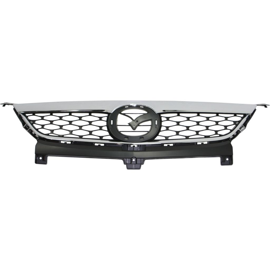 MAZDA CX-9 GRILLE ASSEMBLY CHR/BLK OEM#TE6950710B 2010-2012 PL#MA1200190