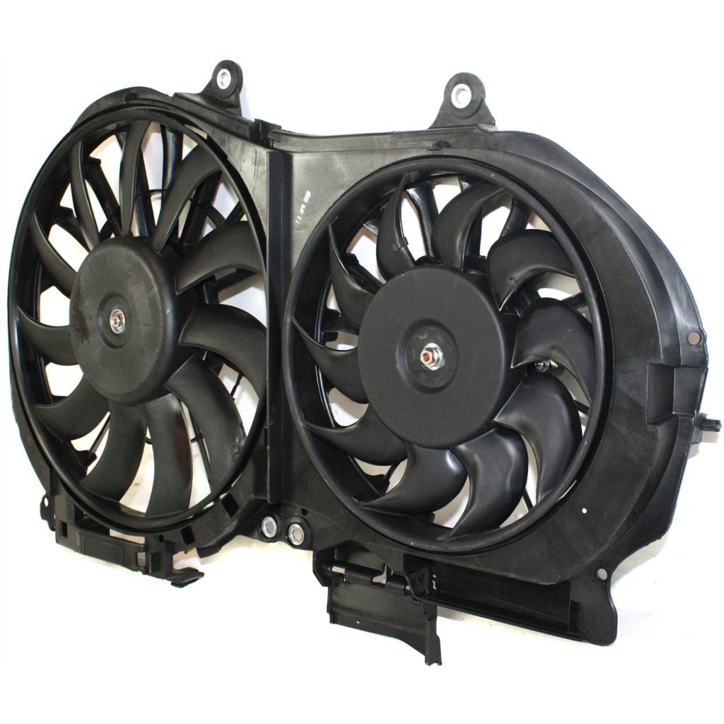 AUDI A4 CONVERTIBLE RADIATOR & A/C FAN ASSY (3.0L)(DUAL FAN) OEM#8E0121207J-PFM 2003-2006 PL#AU3115108