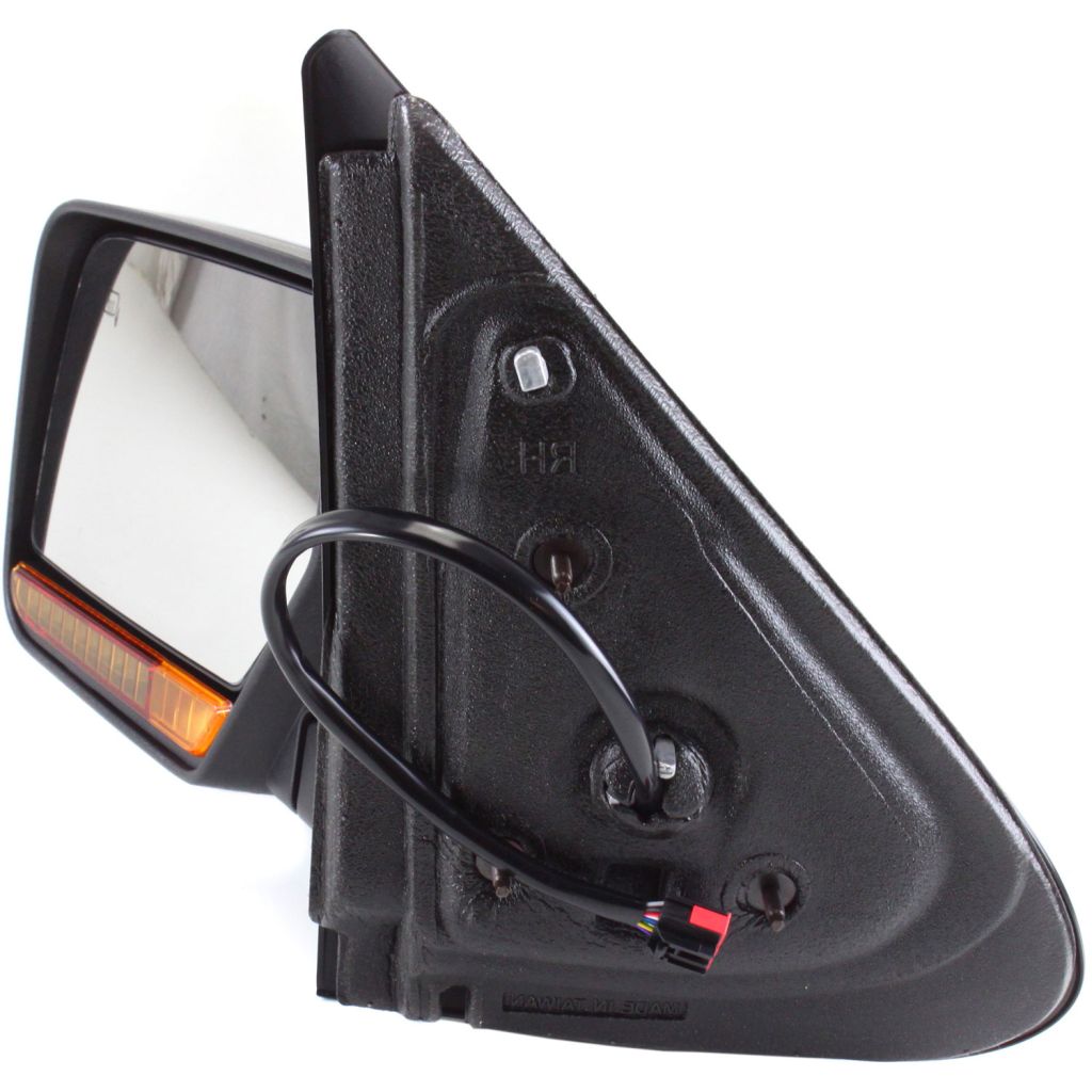 LINCOLN NAVIGATOR DOOR MIRROR LEFT (Driver Side) PWR/HTD/SIGNAL/PUDDL/MEMORY (PWR-FOLD)(CHROME) OEM#9L7Z17683AA 2009-2010 PL#FO1320392