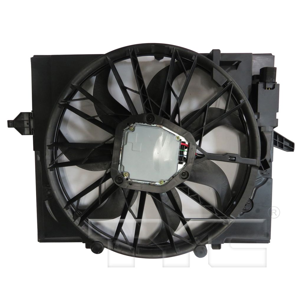 BMW BMW 5 SERIES (SEDAN) RADIATOR FAN ASSY A/T (525/530 04-7/05) OEM#17427524881 2004-2006 PL#BM3120100