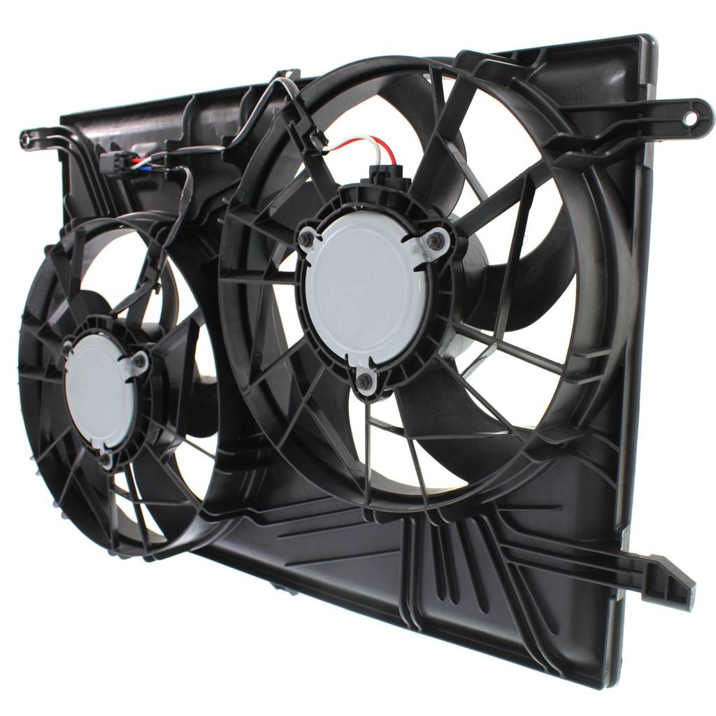 GM TRUCKS & VANS TRAVERSE RADIATOR & A/C FAN ASSEMBLY (DUAL FAN) OEM#20972760 2009-2017 PL#GM3115219