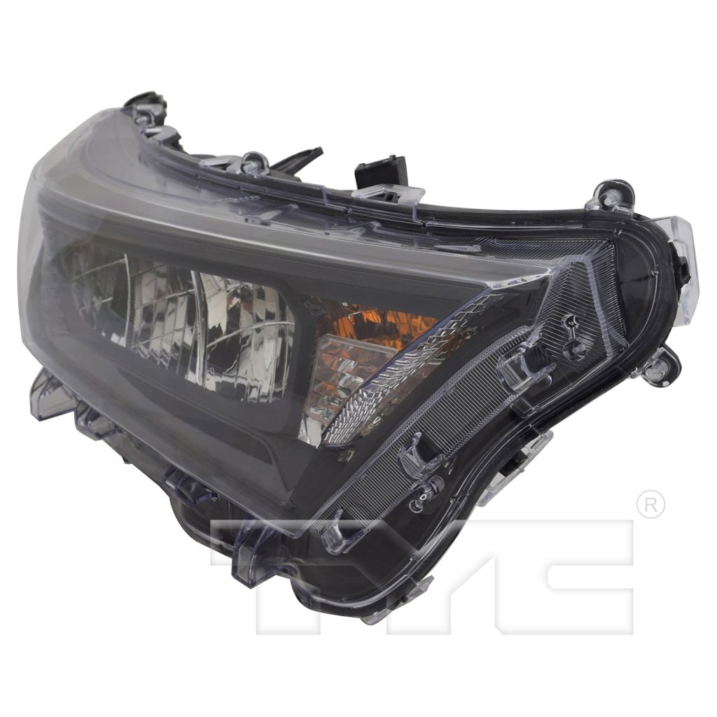 TOYOTA RAV4 HEAD LAMP ASSY RIGHT (Passenger Side) (LE)(BLACK BEZEL)(NORTH AMERICA) OEM#811100R152 2019-2021 PL#TO2503274