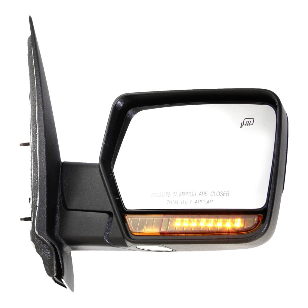 FORD TRUCKS & VANS EXPEDITION DOOR MIRROR RIGHT (Passenger Side) PWR/HTD/SIGNAL/PUDDL/MEMORY (TEX-BLACK) OEM#BL1Z17682BA 2011 PL#FO1321399