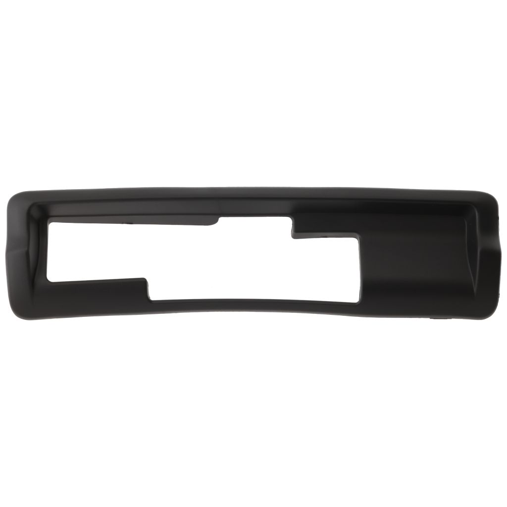 JEEPVEHICLE GRAND CHEROKEE / GRAND CHEROKEE WK TRAILER HITCH BEZEL TXT-BLACK (LAR/LTD/OVERL/ALT/UPLA/TRAIL/75th ED) OEM#68111636AA 2014-2022 PL#CH1137103