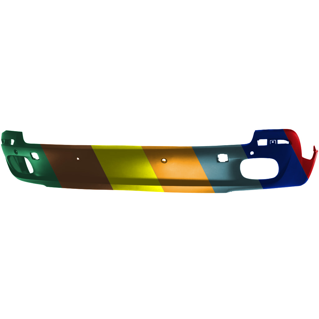 BMW BMW X5 REAR BUMPER COVER TEXTURE (W/ SENSOR)(WO/M PKG)(EXC M MDL) OEM#51127178280 2007-2010 PL#BM1100173