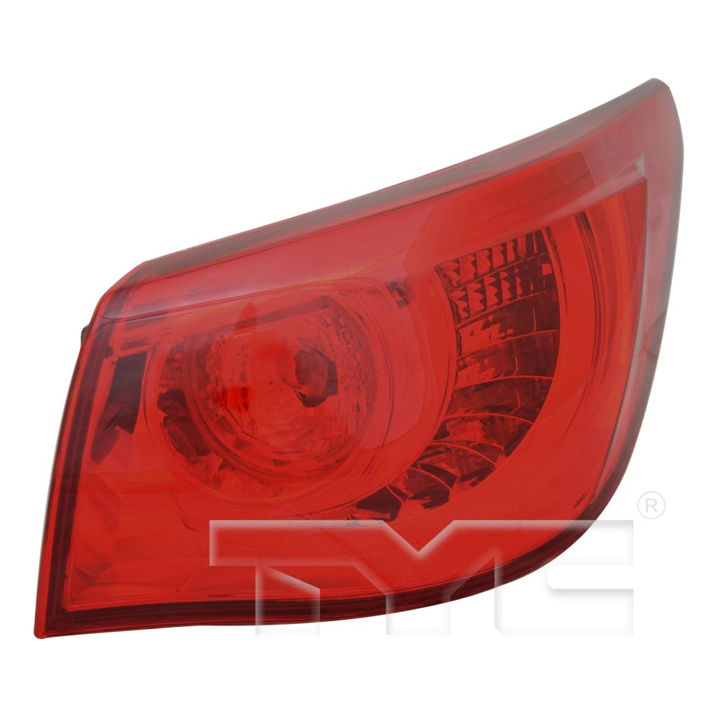 INFINITI Q50 HYBRID TAIL LAMP ASSY RIGHT (Passenger Side) (OUTER)(LED) OEM#265504HB0C 2016-2017 PL#IN2805107
