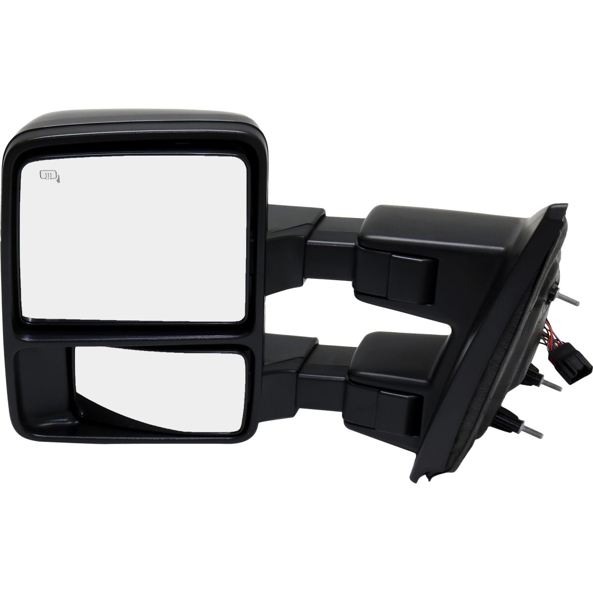 FORD TRUCKS & VANS FORD/PU F150 (EXC SVT RAPTOR) DOOR MIRROR LEFT (Driver Side) (Driver Side) PWR/HTD/SIGNAL/PUDDLE/MEMORY/PWR-FOLD (BLACK&CHROME CVR)(DUAL ARM) OEM#DL3Z17683AA-PFM 2013-2014 PL#FO1320480
