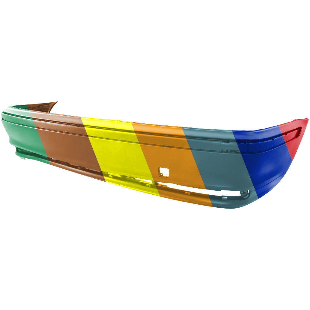 BMW BMW 3 ( i/xi ) (SEDAN/WAGON) REAR BUMPER COVER PRIMED (SEDAN) (W/O SPORT PKG) OEM#51128195310 1999-2001 PL#BM1100119