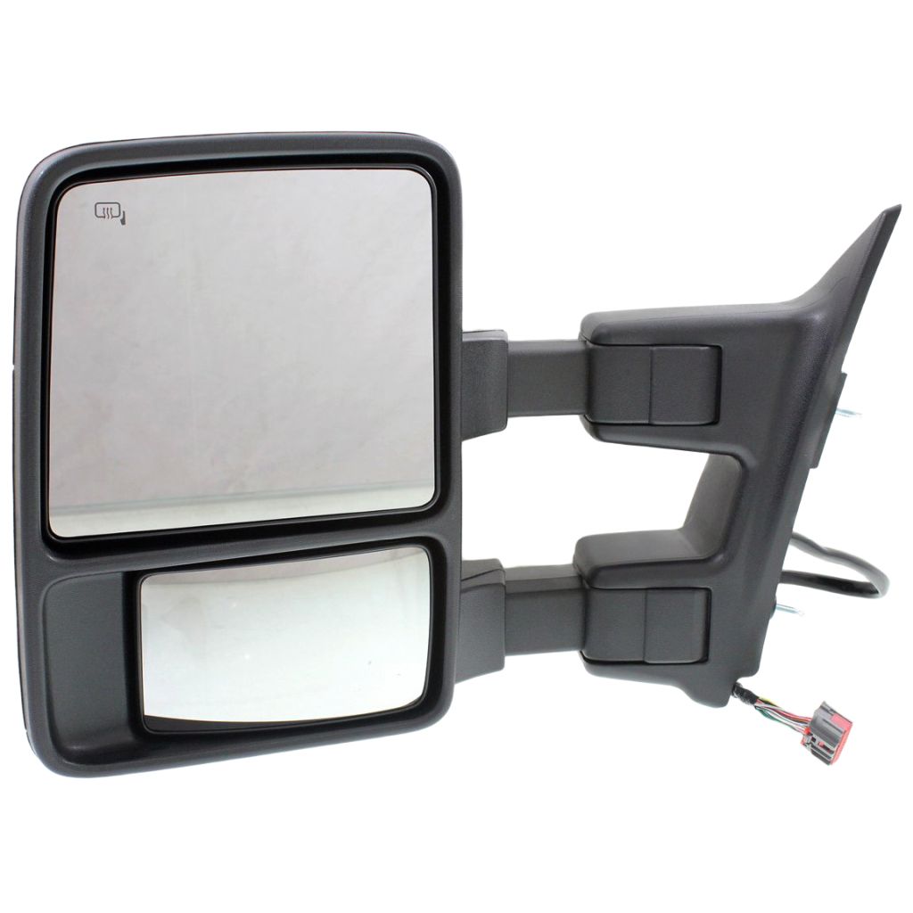 FORD TRUCKS & VANS FORD/PU (F250/350/450/550) Super Duty DOOR MIRROR LEFT (Driver Side) PWR/HTD/SIGNAL/MEMORY (MANUAL TELESCOPING)(BLACK)(TOW TYPE) OEM#7C3Z17683EC 2008-2010 PL#FO1320356