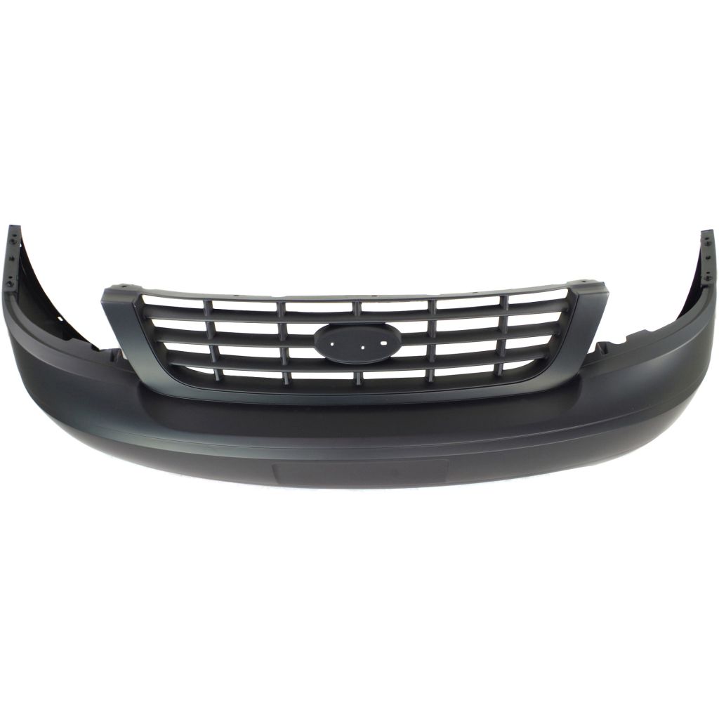 FORD TRUCKS & VANS FREESTAR FRONT BUMPER COVER PRM/LWR-TEXT (WO/CHR MLDG)(W/ ROUND FOG)(SES/SPORT) OEM#3F2Z17D957MAA 2004-2007 PL#FO1000555
