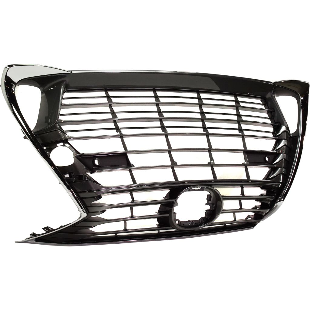LEXUS GS 450h GRILLE ASSY PTD-DARK GRAY W/CHROME MLDG (W/SENSOR)(WO/F SPORT)**CAPA** OEM#5310130870 2016-2018 PL#LX1200189C