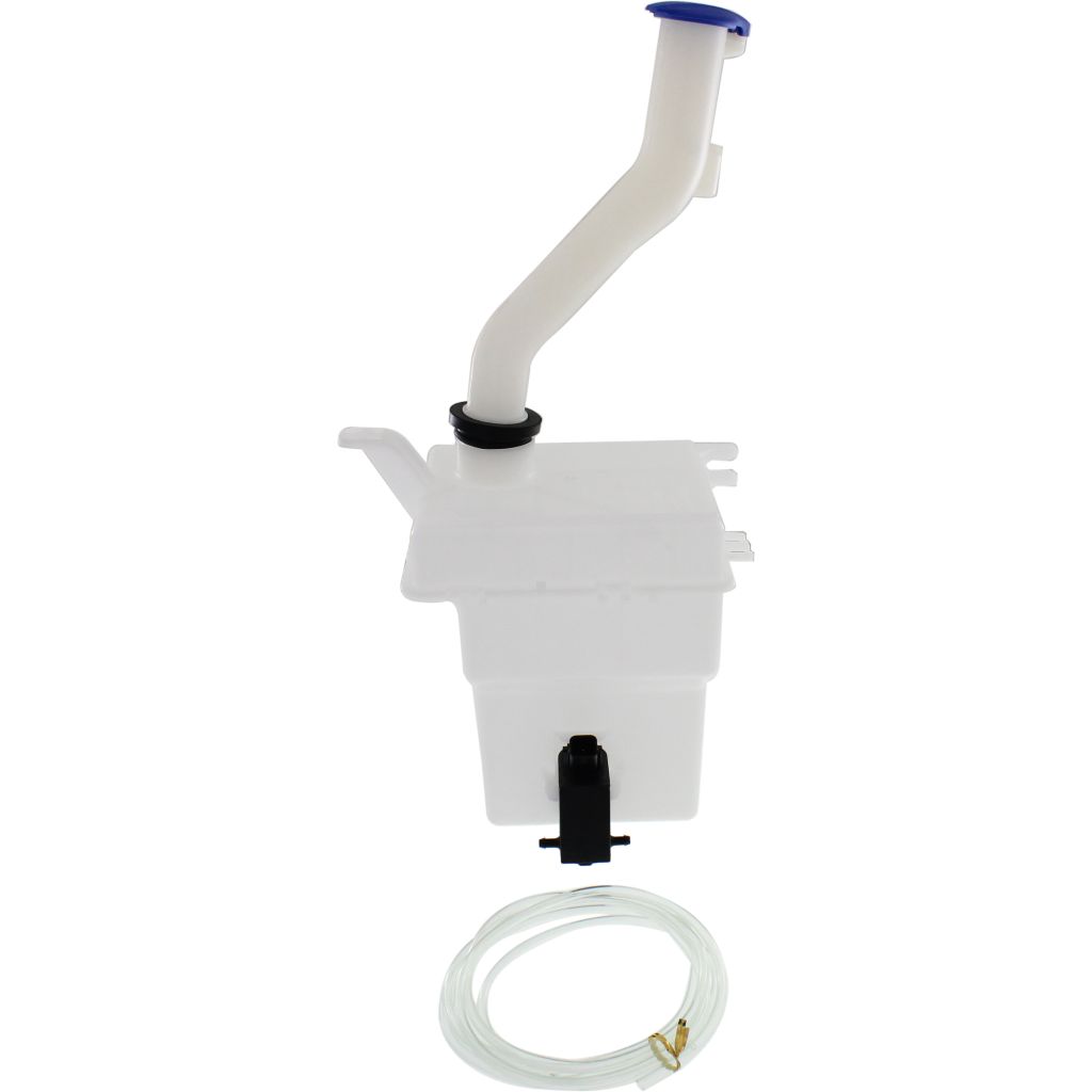 KIA RIO5 HATCHBACK WASHER TANK W/2 OUTLET PUMP W/FILLER TUBE (W/SENSOR HOLE) OEM#986101G101-PFM 2006-2011 PL#KI1288104