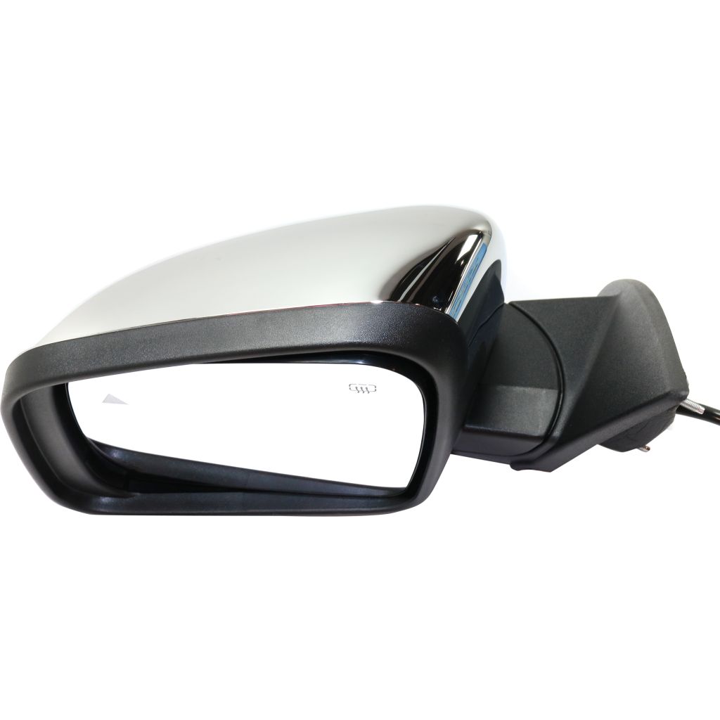 DODGE TRUCKS & VANS DURANGO DOOR MIRROR LEFT (Driver Side) PWR/HTD/SIGNAL/MEMORY (W/BSD)(CHROME) NO DIMMING OEM#68237575AF-PFM 2011-2022 PL#CH1320420