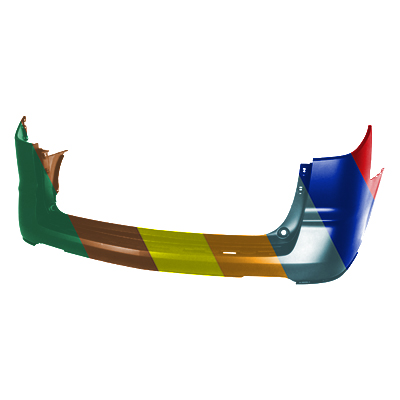 GM TRUCKS & VANS TRAVERSE REAR BUMPER UPPER COVER PRIMED (WO/OBJECT SENSOR) OEM#23328095 2013-2017 PL#GM1114104