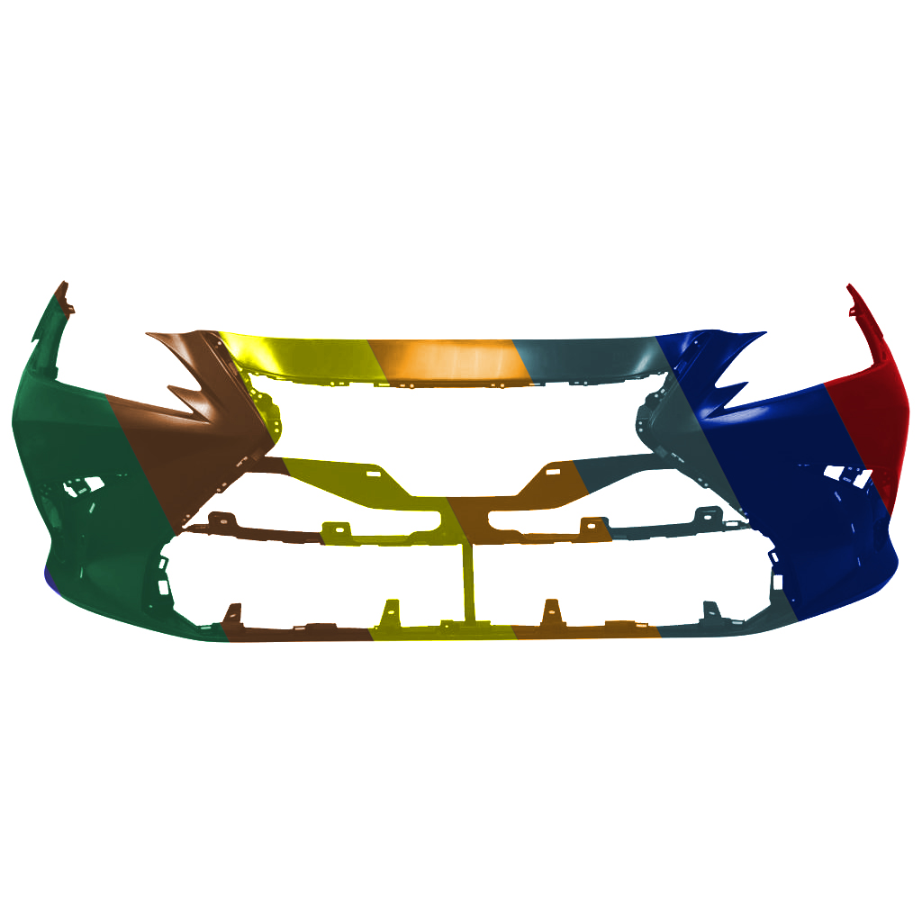 LEXUS ES 300h FRONT BUMPER COVER PRIMED (WO/SENSOR)(W/ F SPORT)(WO/TOW CVR) OEM#521190X949 2022-2024 PL#LX1000358