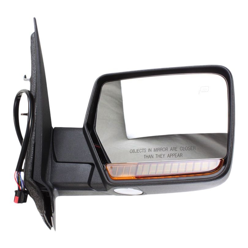 LINCOLN NAVIGATOR DOOR MIRROR RIGHT (Passenger Side) PWR/HTD/SIGNAL/PUDDL/MEMORY (PWR-FOLD)(CHROME) OEM#BL7Z17682AA 2011 PL#FO1321394