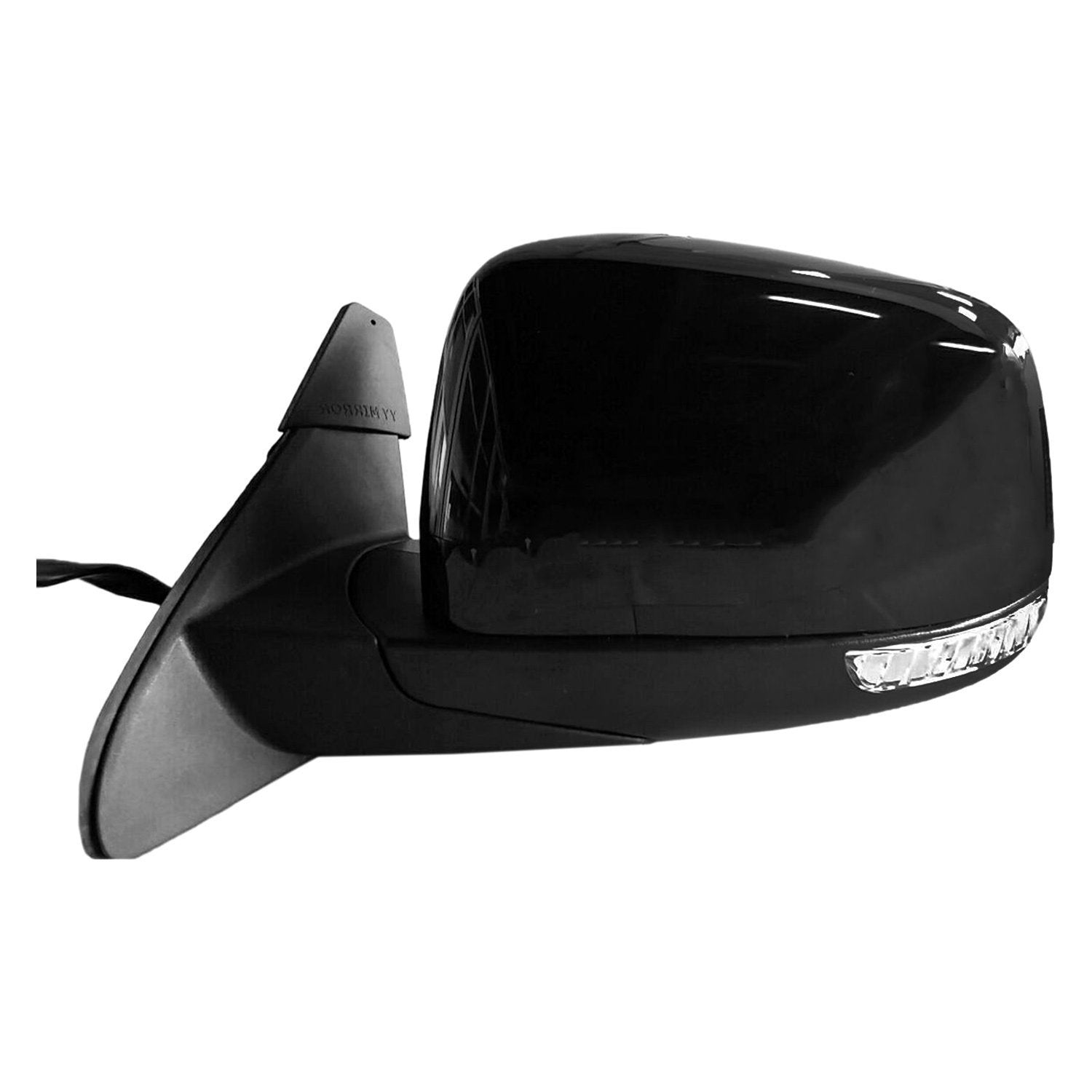 DODGE TRUCKS & VANS DURANGO DOOR MIRROR LEFT (Driver Side) PWR/HTD/SIGNAL/MEMORY (W/BSD)(BLACK)(PTM)NO DIMMING OEM#5SH47TZZAF-PFM 2014-2022 PL#CH1320419