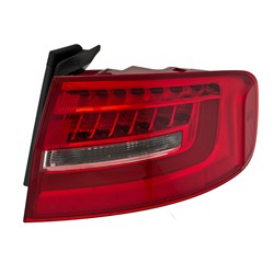 AUDI A4 SEDAN / WAGON TAIL LAMP ASSEMBLY RIGHT (Passenger Side) (SEDAN)(OUTER)(W/LED) OEM#8K5945096AD 2013-2016 PL#AU2805110