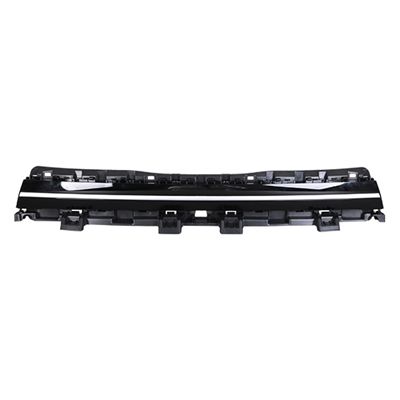 KIA SOUL FRONT BUMPER UPPER CENTER FILLER BLACK (EXC GT-LINE/TURBO) **CAPA** OEM#86370K0000 2020-2022 PL#KI1041104C