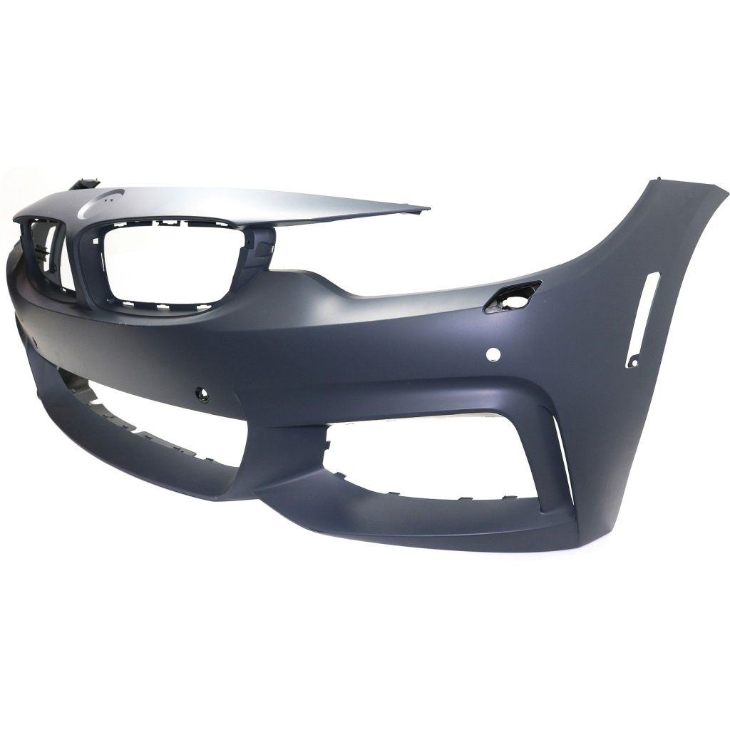 BMW BMW 4 (4DOORS) FRONT B COVER PRIMED (W/M SPORT) W/ WASHER W/ PK SENSOR **CAPA** OEM#51118060885 2015-2020 PL#BM1000342C