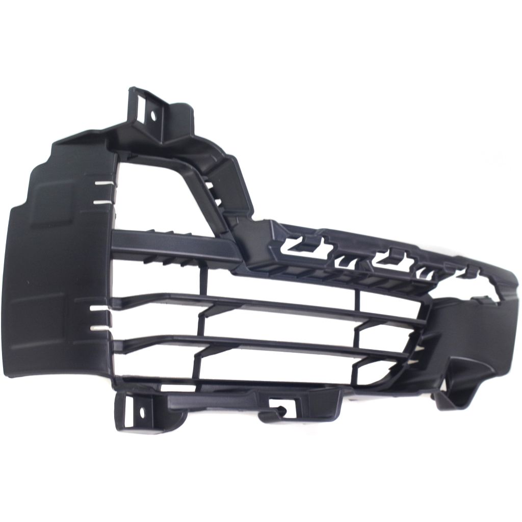 BMW BMW X5 HYBRID FRONT BUMPER GRILLE RIGHT (Passenger Side) BLACK (OPEN GRID BLK)(WO/M SPORT) OEM#51117303082 2016-2018 PL#BM1039150