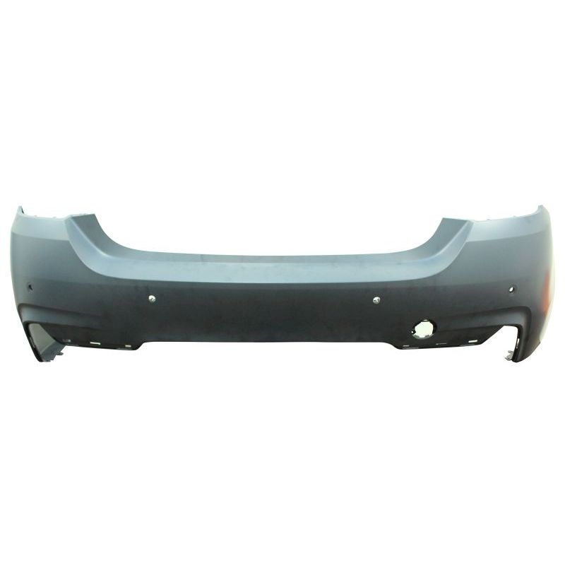 BMW BMW 4 (2DOORS/CONV) REAR BUMPER COVER PRIMED (W/ SENSOR)(WO/PK ASSIST)(W/ M SPORT) OEM#51128060889 2014-2020 PL#BM1100281