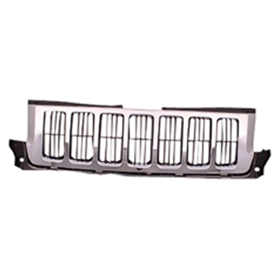 JEEPVEHICLE GRAND CHEROKEE GRILLE CHROME/BLACK (LAREDO/LTD) **CAPA** OEM#55079377AE 2011-2013 PL#CH1200341C