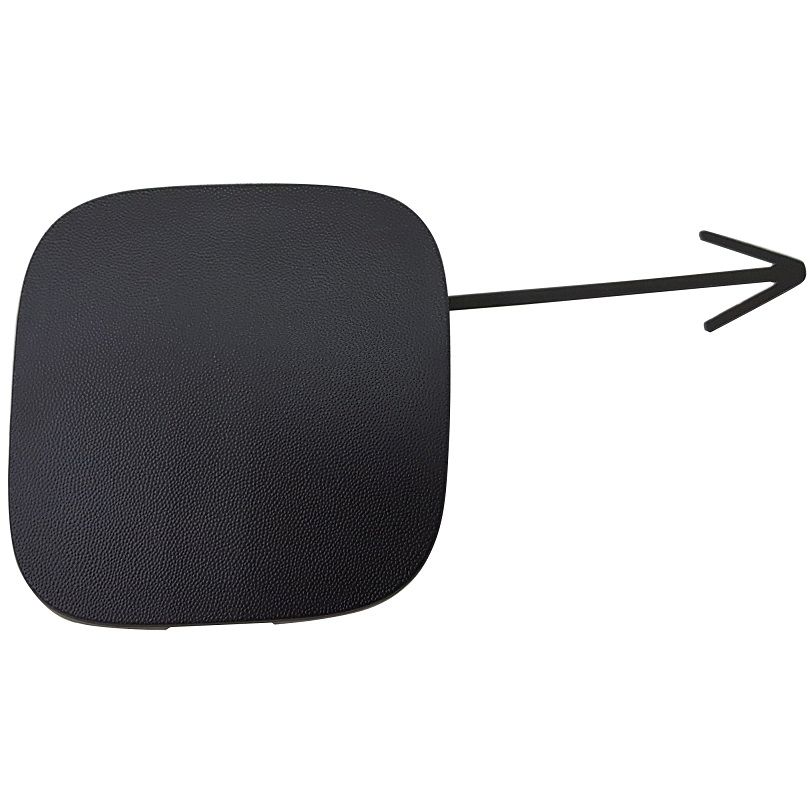 NISSAN(DATSUN) ROGUE REAR BUMPER TOW HOOK COVER TXT-BLACK (S MDL)(USA) OEM#850106RR0B 2021 PL#NI1129104