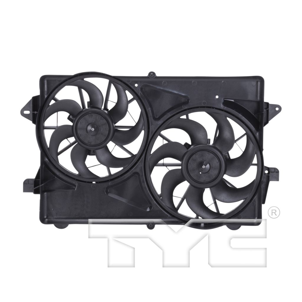 SATURN VUE RADIATOR & A/C FAN ASSEMBLY (3.5L)(DUAL FAN) OEM#10387467 2004-2007 PL#GM3115201