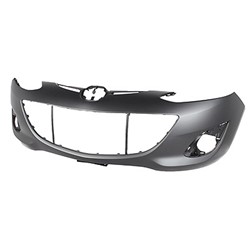 MAZDA MAZDA2 FRONT BUMPER COVER PRIMED OEM#DR6150031EBB 2011-2014 PL#MA1000233