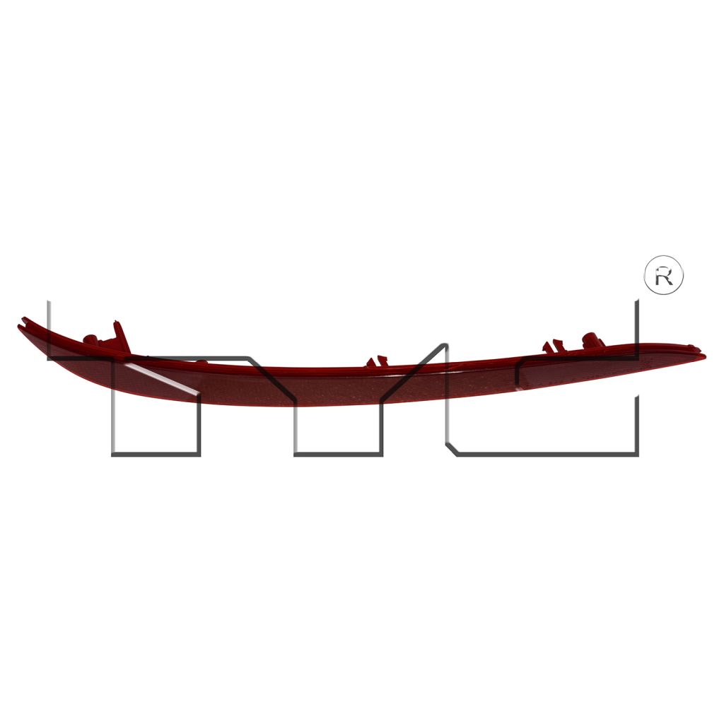 HYUNDAI SONATA REAR BUMPER REFLECTOR LEFT (Driver Side)**CAPA** OEM#92405C1000 2015-2017 PL#HY1184113C